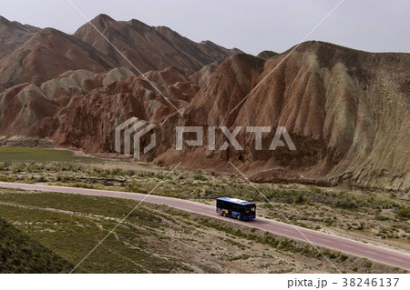 張掖丹霞地形　 38246137