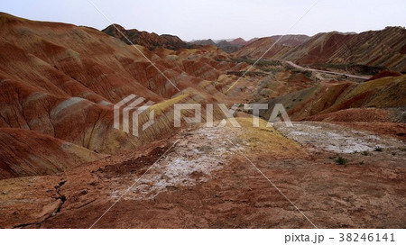 張掖丹霞地形　 38246141
