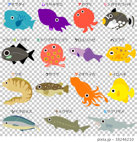 魚のイラスト素材