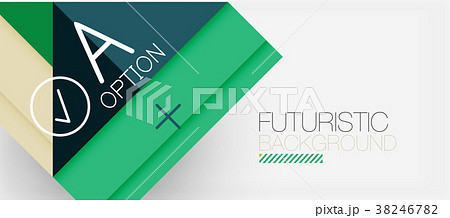Minimalistic triangle modern banner design Minimalistic triangle modern banner design 38246782
