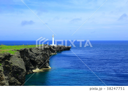 沖縄　残波岬灯台 38247751