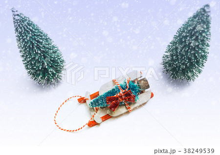 Christmas tree for New Year 38249539