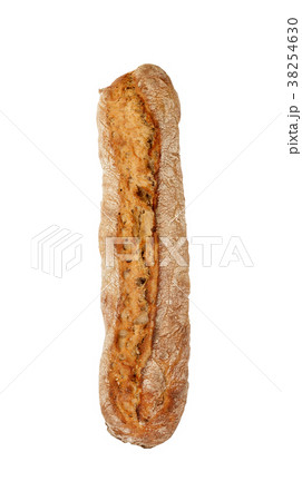 single long baguette french bread isolated 38254630