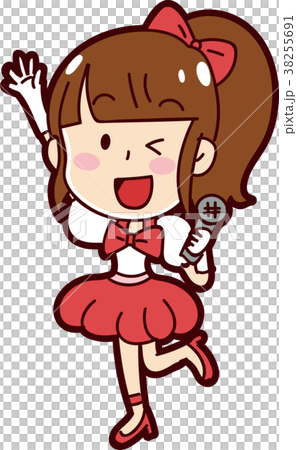 アイドルのイラスト素材 38255691