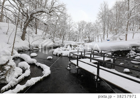 雪のふきだし公園・京極町 38257971