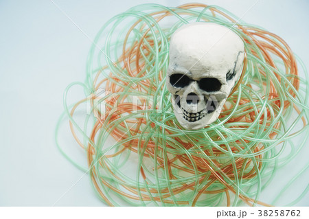 color cable. abstract.skeleton color cable. abstract.skeleton 38258762