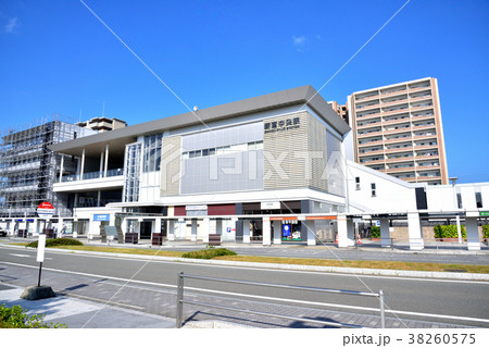 新宮中央駅前風景 JR新宮中央駅 人口増加率全国1位の町 新宮中央駅前風景 JR新宮中央駅 人口増加率全国1位の町 38260575