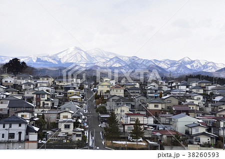 郊外の住宅地 38260593