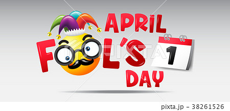 April fool's day, Typography, Colorful, vector 38261526