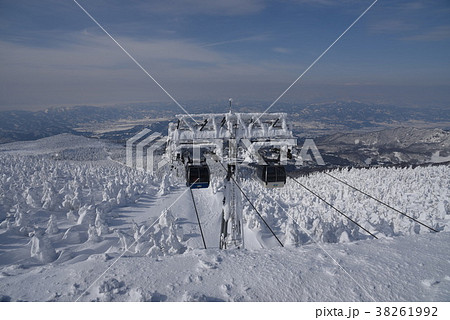 山背景 山の風景 雪景 38261992