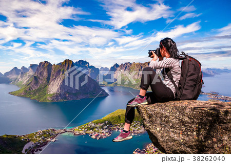 Nature photographer Norway Lofoten archipelago. Nature photographer Norway Lofoten archipelago. 38262040