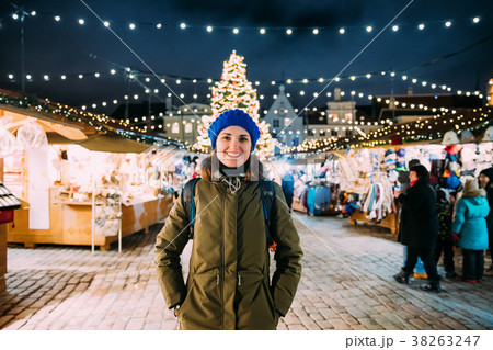 Tallinn, Estonia. Young Beautiful Pretty Caucasian Tallinn, Estonia. Young Beautiful Pretty Caucasian 38263247