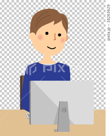 若い男性　パパ　PC 38263629