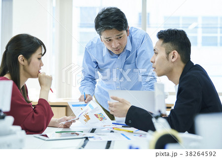 ミーティング　企画　マーケティング 38264592