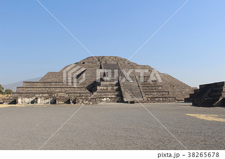 テオティワカンの月のピラミッド 世界遺産 メキシコ テオティワカンの月のピラミッド 世界遺産 メキシコ 38265678