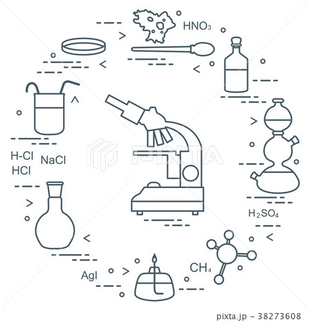 Chemistry scientific, education elements 38273608
