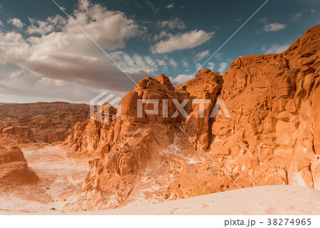 Mountain in Sinai desert Egypt 38274965