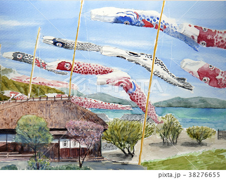 鯉のぼり 端午の節句 青空 鯉のぼり 端午の節句 青空 38276655