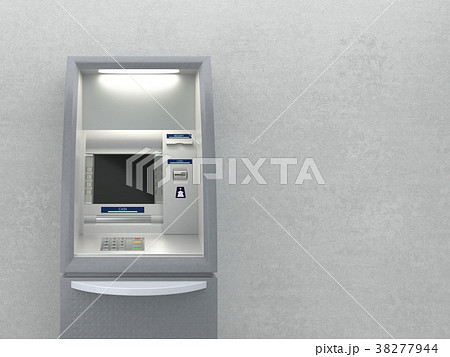 Atm machine on wall 38277944