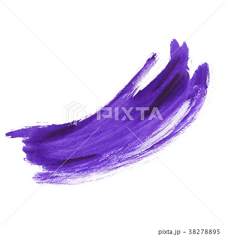 Watercolor ultra violet dry brushstroke 38278895