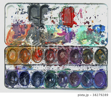 old tin watercolor box old tin watercolor box 38279289