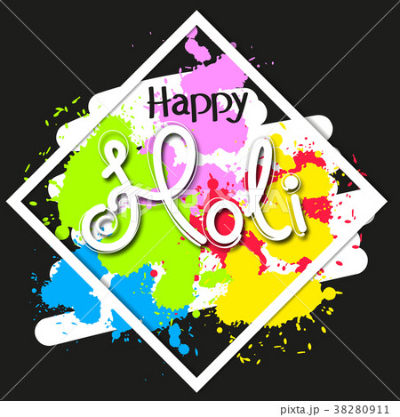 Happy Holi background Happy Holi background 38280911