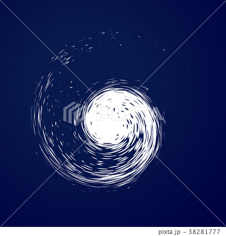 Huge hurricane, tornado, typhoon, white swirl 38281777