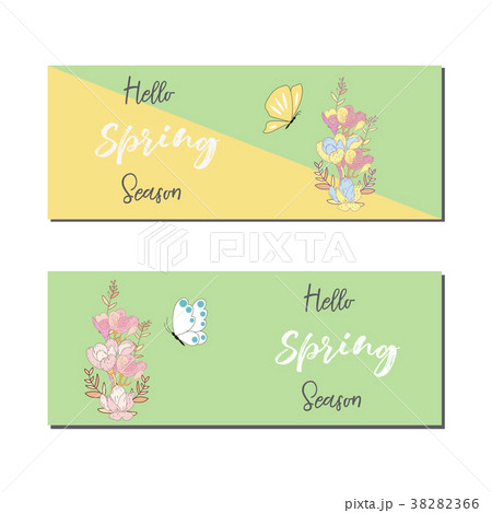 Spring sale banners poster tag design. Design with Spring sale banners poster tag design. Design with 38282366