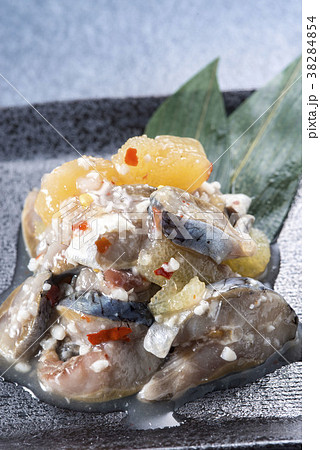 鰊で調理した切込み料理 38284854