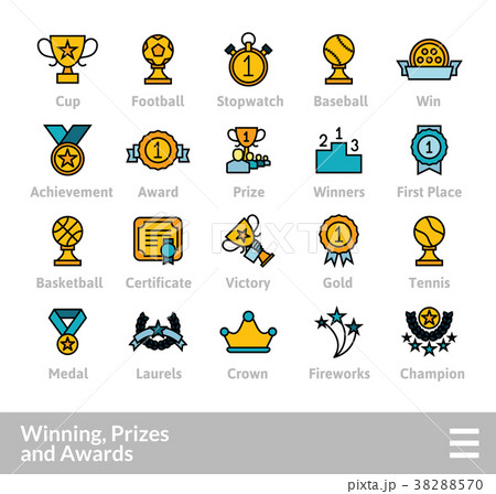 Outline icons thin flat design, modern line stroke Outline icons thin flat design, modern line stroke 38288570