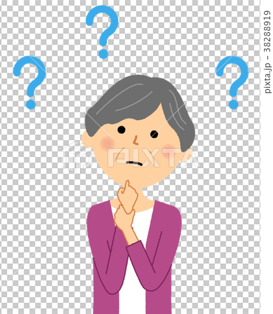 高級女士奶奶懷疑 38288919