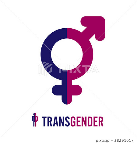 Transgender Icon Symbol のイラスト素材