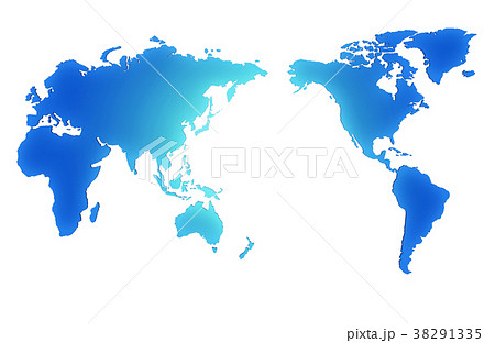 世界地図のイラスト素材