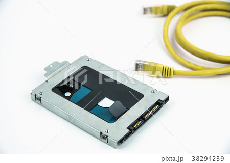 HDD, hard disk drive isolated on white background 38294239