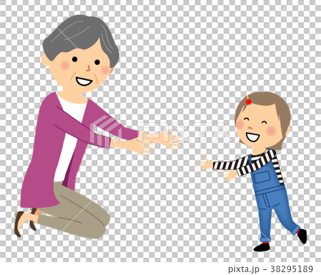 おばあちゃんと孫 おばあちゃんと孫 38295189