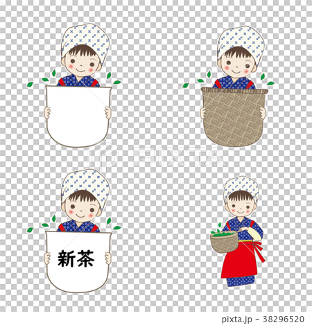 茶摘み 八十八夜 娘 38296520