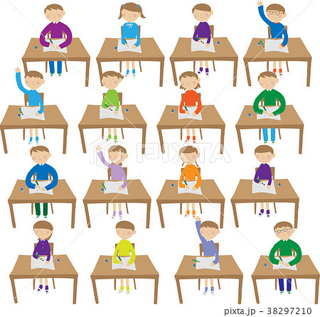 学校　教室風景 38297210