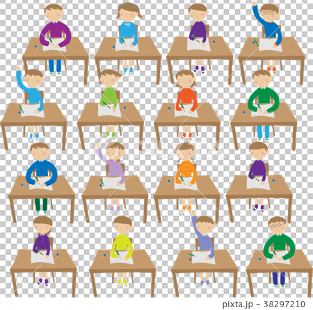 学校　教室風景 38297210