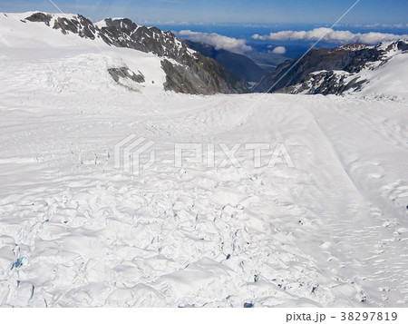 Fox glacier mountain view New Zealand Fox glacier mountain view New Zealand 38297819