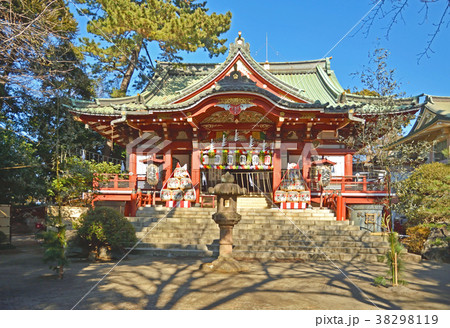 下総中山散歩：奥之院　本堂　正中山法華経寺　 38298119