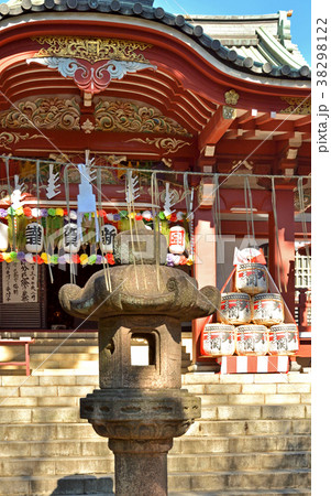 下総中山散歩：奥之院　本堂　正中山法華経寺　 38298122