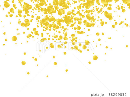 Golden bright confetti party background layout 38299052