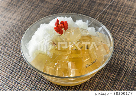 台湾スイーツ　オーギョーチ　Awkeotsung Jelly Taiwan cold sweets 38300177