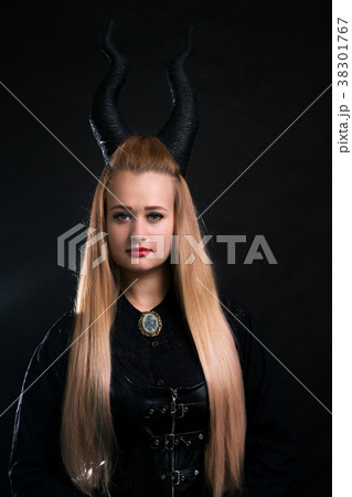 Woman with horns Woman with horns 38301767