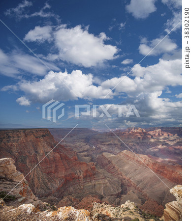 Grand Canyon aerial view. Grand Canyon aerial view. 38302190