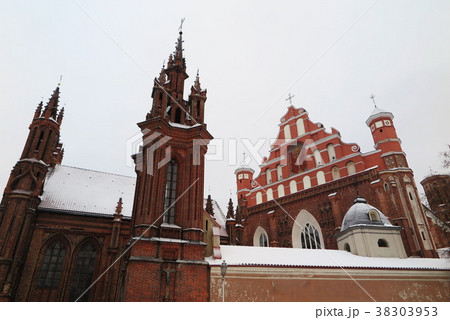 ヴィリニュスの聖アンナ教会とベルナルディン教会(Vilnius in Lietuva) ヴィリニュスの聖アンナ教会とベルナルディン教会(Vilnius in Lietuva) 38303953