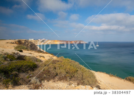 View from Sagres Fortress,Algarve, Portugal View from Sagres Fortress,Algarve, Portugal 38304497