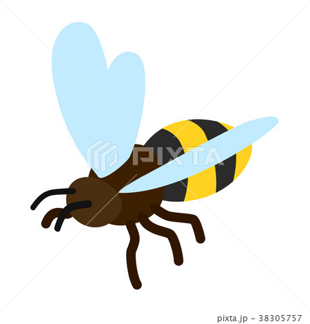 Bee icon, isometric 3d style  38305757