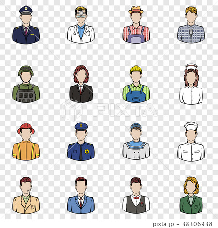 Profession set icons 38306938