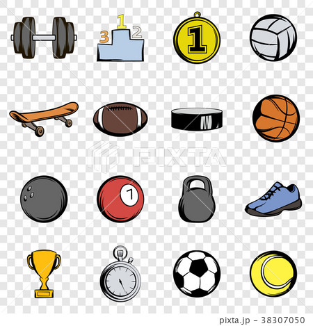 Sports set icons Sports set icons 38307050